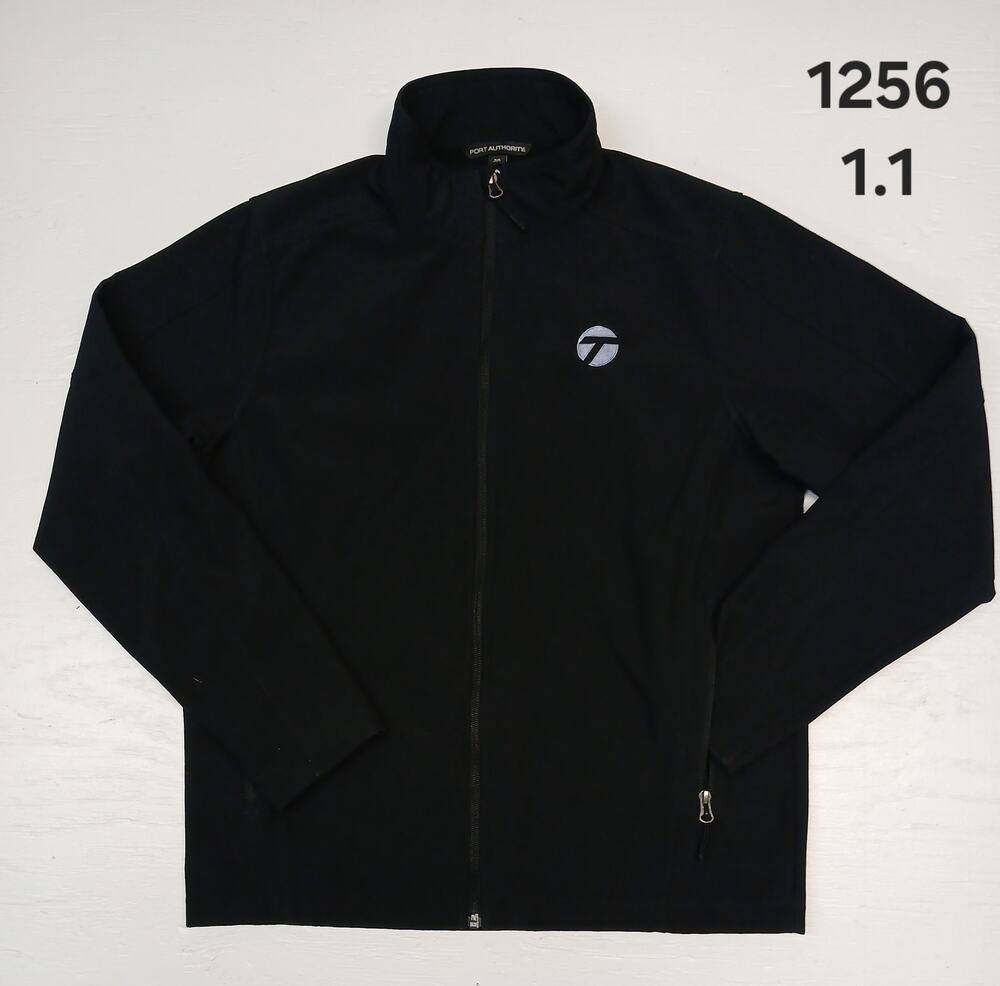 Port Authority (M) Black Full Zip Coaching Outwear Jacket